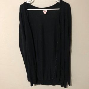 Mossimo Supply Co Long Black Cardigan